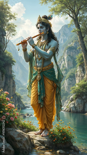 Murli Manohar: The Enchanting Flute Player and Guardian of Souls