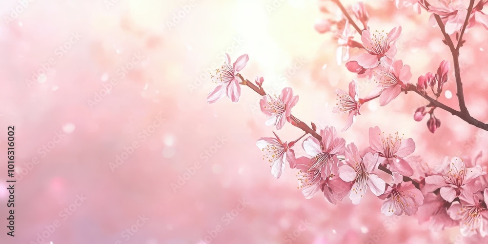 A soft, dreamy background of pink cherry blossom petals creating a serene atmosphere, perfect for spring-themed designs. A soft, dreamy background of pink cherry blossom petals creating a serene atmosphere, perfect for spring-themed designs.