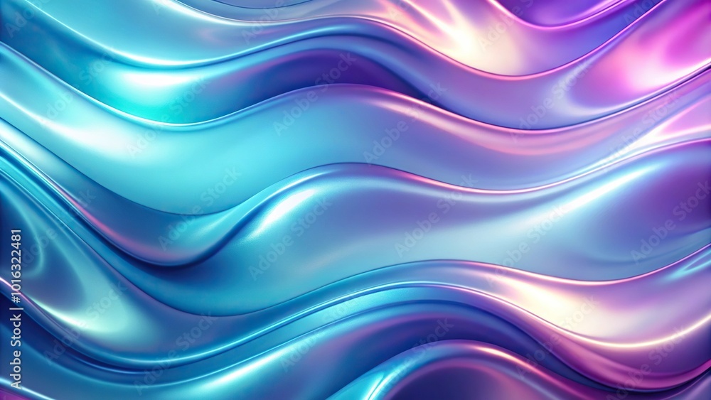 Metallic background with a gradient of light blue and purple colors, reflecting light Metallic background with a gradient of light blue and purple colors, reflecting light