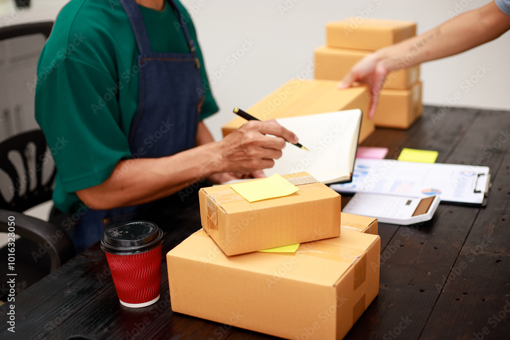 Mailboxes for delivery, parcel boxes for sending requests and documents Mailboxes for delivery, parcel boxes for sending requests and documents