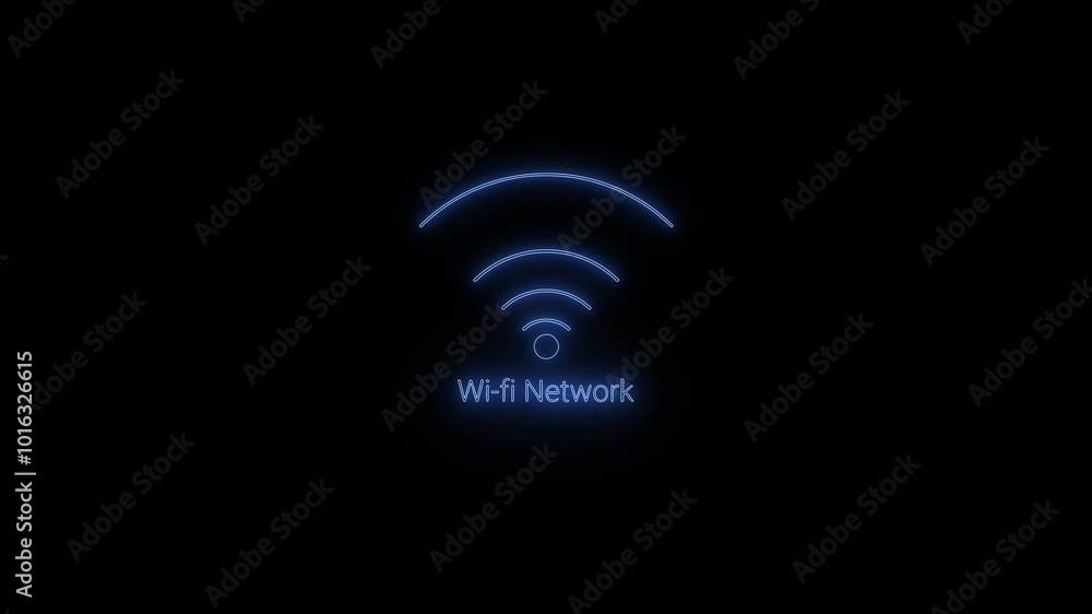 Wireless technology concept, WiFi, icon, flashes, video 4k animation. Wifi symbol motion design for web design, mobile apps, Wireless technology concept, WiFi, icon, flashes, video 4k animation. Wifi symbol motion design for web design, mobile apps,