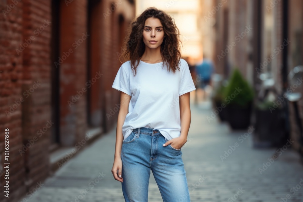 Jeans mockup denim individuality contemplation. Jeans mockup denim individuality contemplation.
