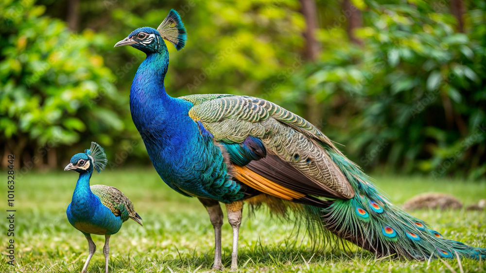 peacock in the zoo peacock in the zoo