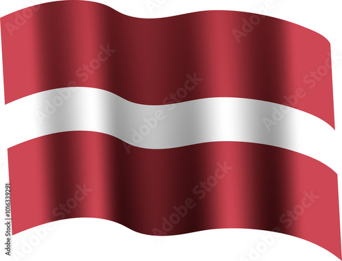 Free Download Latvia Realistic 3D Waving Flag - GFXLoad