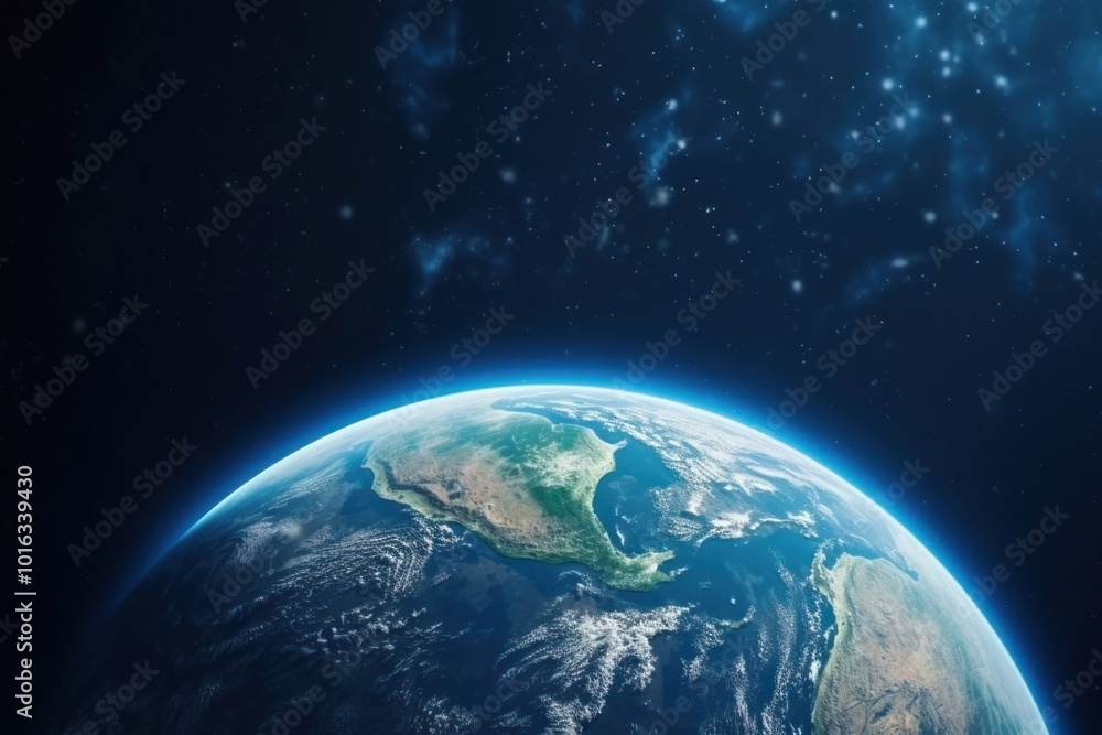 Obraz premium Space earth astronomy planet.