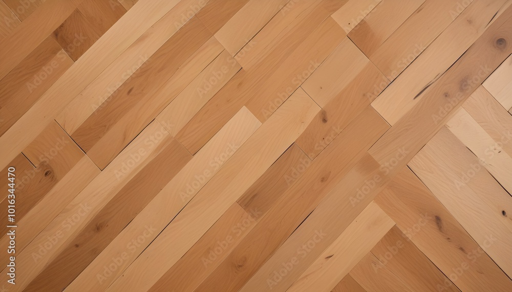 Wooden herringbone floor pattern with light brown wooden planks arranged in a diagonal criss-cross design Wooden herringbone floor pattern with light brown wooden planks arranged in a diagonal criss-cross design