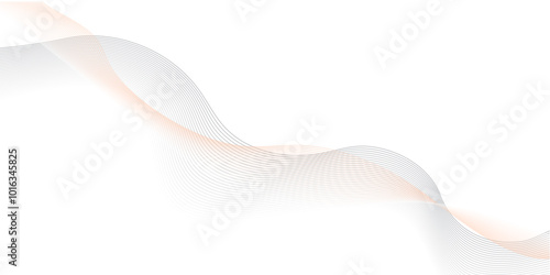 Abstract vector background with wavy lines	