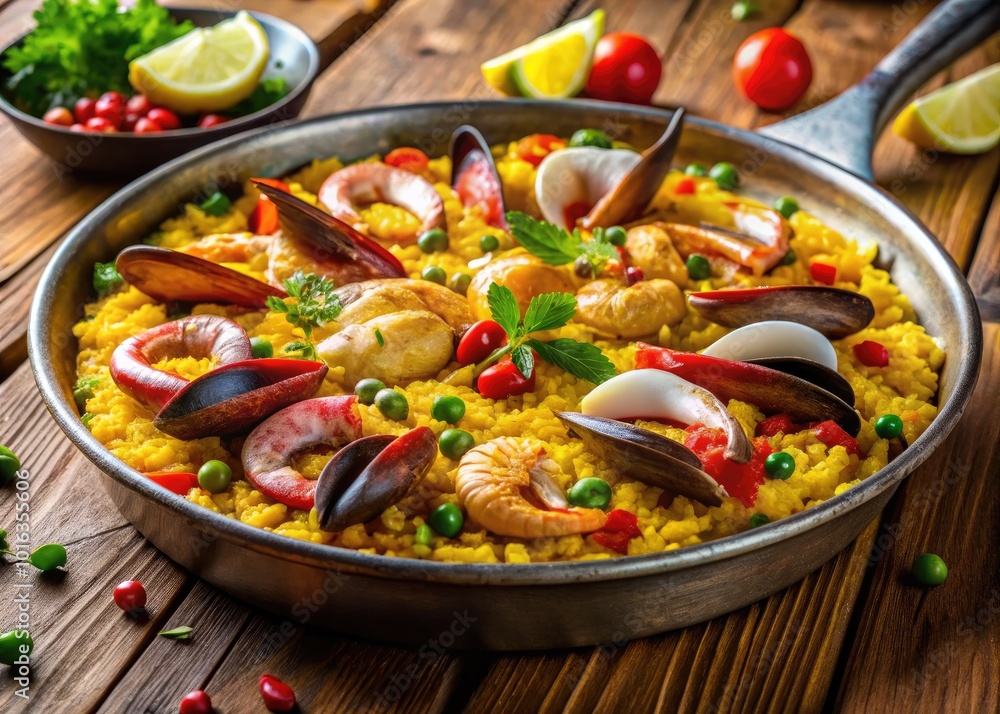 Savoring Traditional Paella Valenciana: A Minimalist Culinary Experience Savoring Traditional Paella Valenciana: A Minimalist Culinary Experience