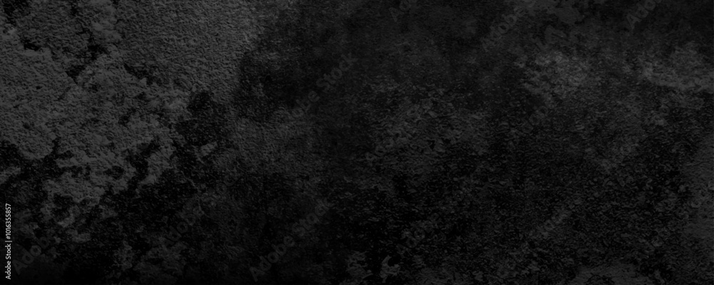 Fototapeta premium Dark Aged Concrete Surface with Bold Grunge Patterns and Layered Shadow Effects 
