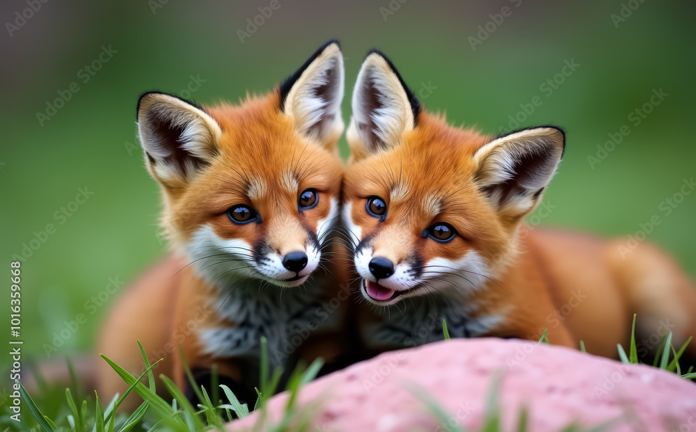 Adorable Fox Pups Adorable Fox Pups