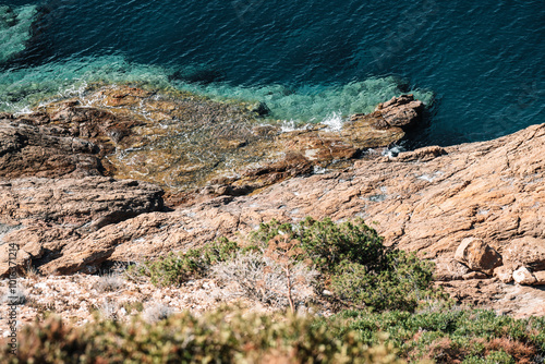 Blue of the sea