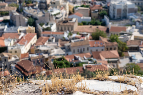 City in the background