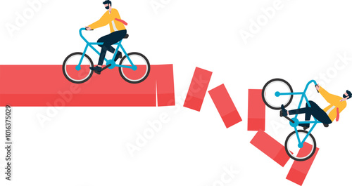 Risks, crises and setbacks on the career or business path, risks and crises in financial investments,

