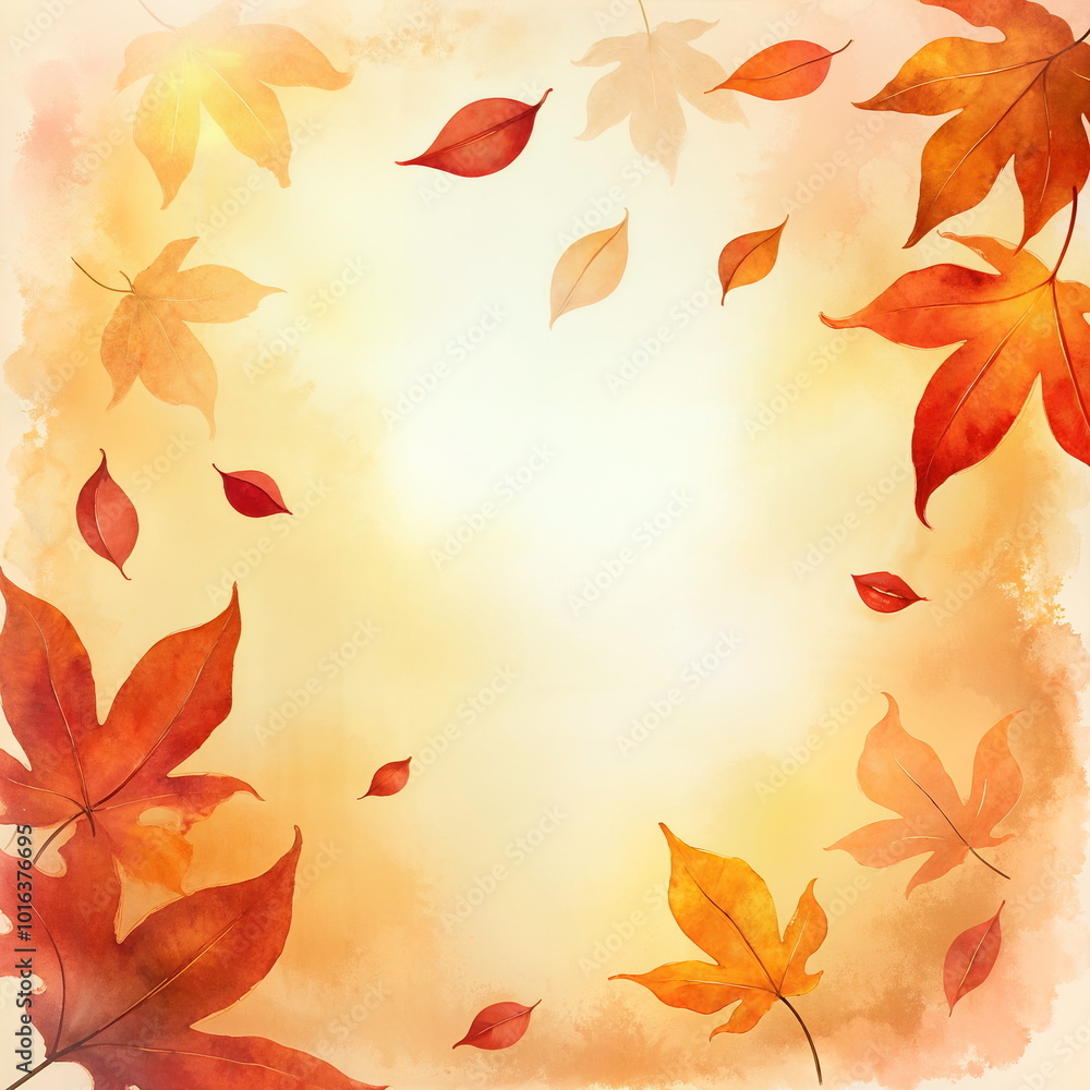 Fall Leaves Background Fall Leaves Background