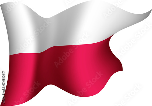 Free Download Poland Realistic 3D Waving Flag - GFXLoad