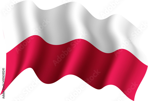 Poland Realistic 3D Waving Flag Free Download Poland Realistic 3D Waving Flag - GFXLoad