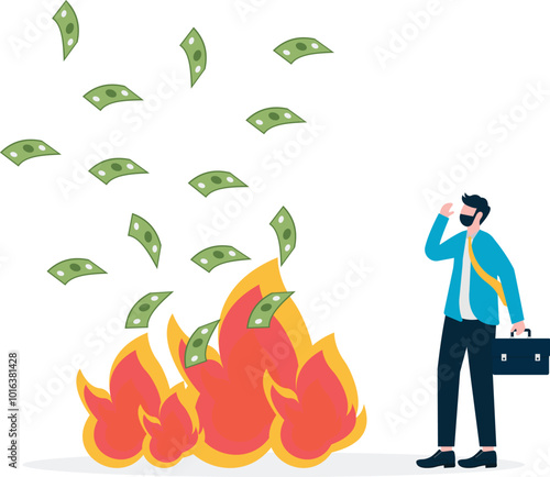 Loss of money, inflation, investment failures, bad decisions or financial crises bring losses and risks to businessmen,

