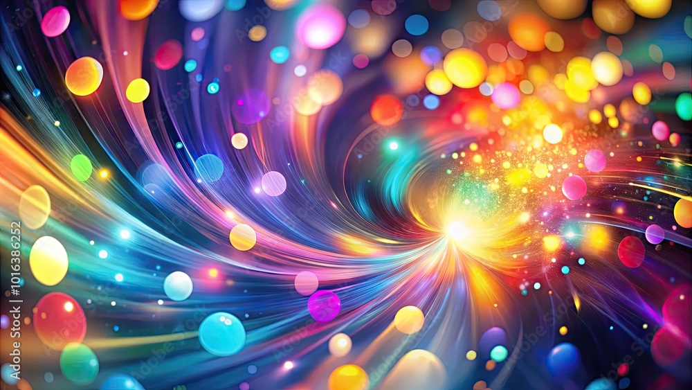 Vibrant abstract blur of multicolored lights and shapes swirling together, creating a stunning high-resolution background perfect for digital designs and visual presentations. Vibrant abstract blur of multicolored lights and shapes swirling together, creating a stunning high-resolution background perfect for digital designs and visual presentations.