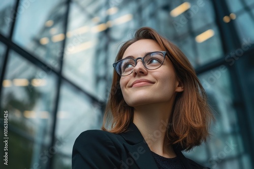 Portrait glasses woman photography.