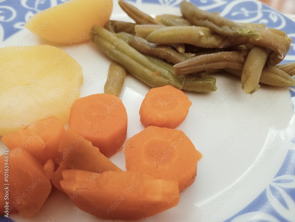 Boiled vegetale