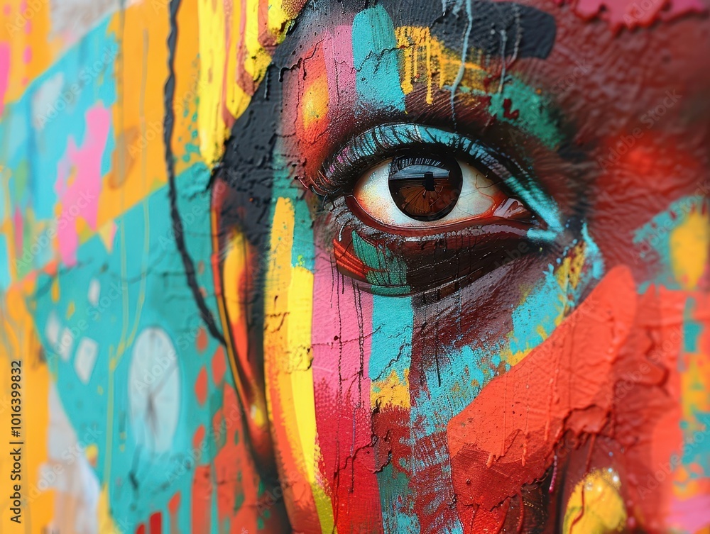 Street art reflecting the voices and stories of marginalized communities, vibrant and impactful, Urban, Bright hues, Photograph, Urban expression Street art reflecting the voices and stories of marginalized communities, vibrant and impactful, Urban, Bright hues, Photograph, Urban expression