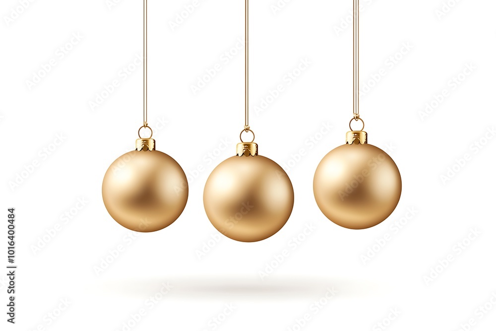 hanging christmas ball decoration isolated on white background, christmas element for design hanging christmas ball decoration isolated on white background, christmas element for design