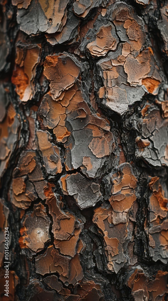 The roughness of a tree bark magnified for a closer look, rugged and natural, Nature, Soft tones, Photograph, Botanical detail The roughness of a tree bark magnified for a closer look, rugged and natural, Nature, Soft tones, Photograph, Botanical detail