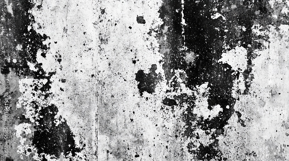 Abstract Black and White Wall Texture Abstract Black and White Wall Texture