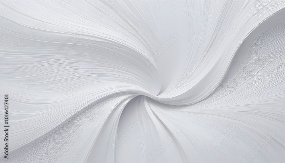 Abstract White Swirling Design With Elegant Texture Patterns Abstract White Swirling Design With Elegant Texture Patterns