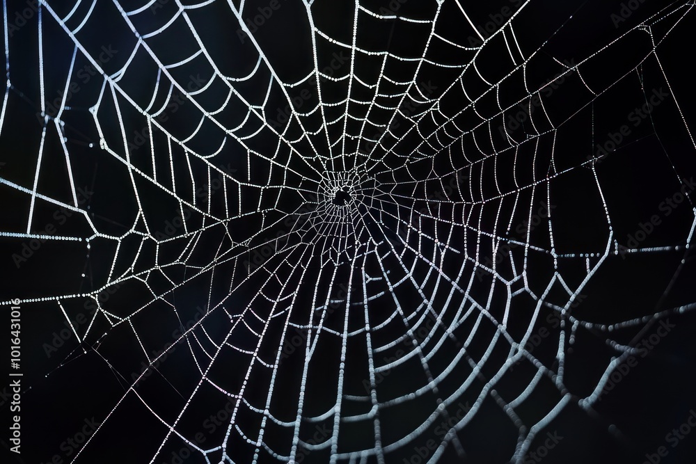 Obraz premium Real Spider web spider web.