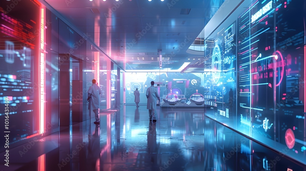 Futuristic Hospital with Personalized Medicine Treatments Based on Genetic Environmental and Lifestyle Data Futuristic Hospital with Personalized Medicine Treatments Based on Genetic Environmental and Lifestyle Data