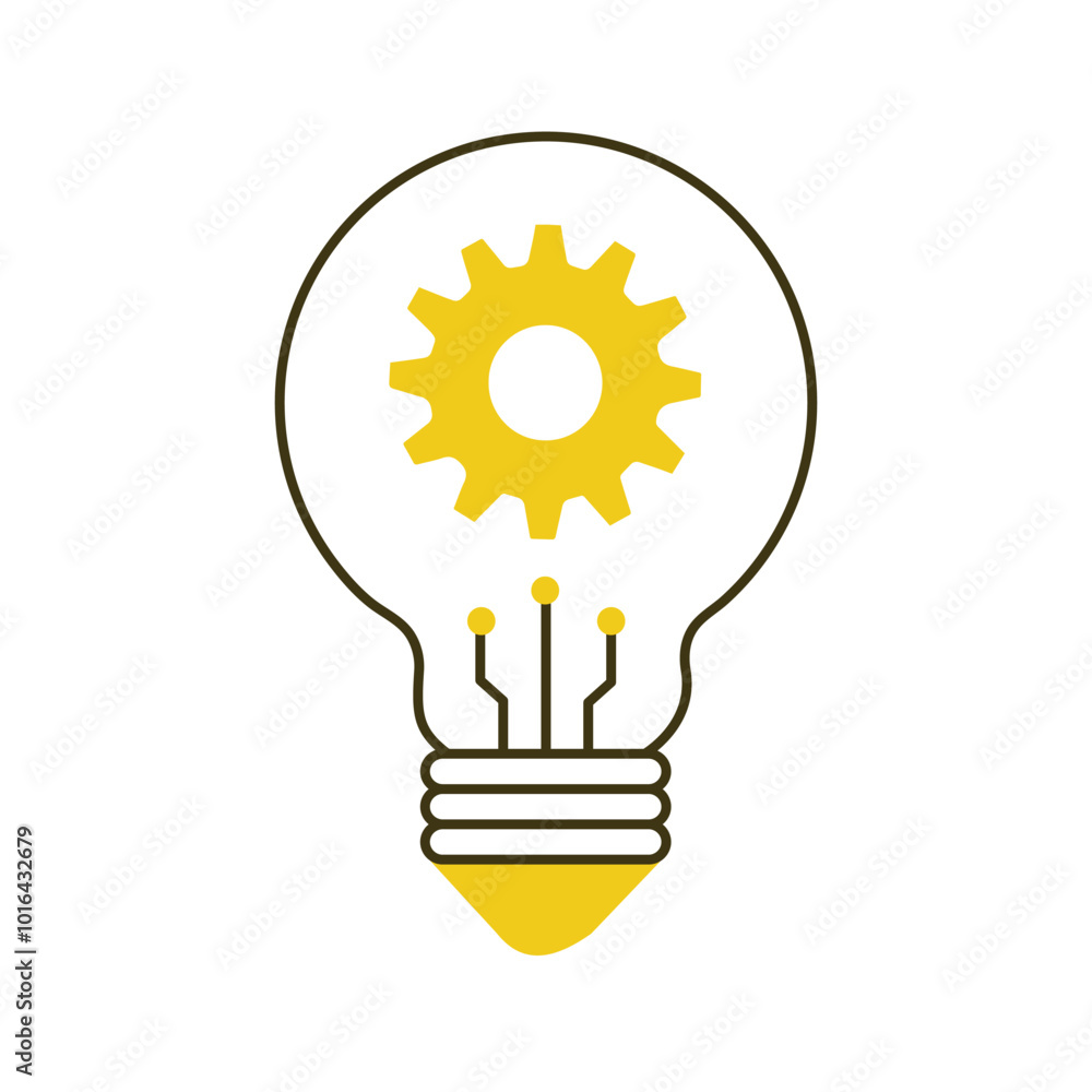 AI Protection for Innovation and Ideas Vector Icon Design, idea protection, creativity, light bulb, tech safety AI Protection for Innovation and Ideas Vector Icon Design, idea protection, creativity, light bulb, tech safety
