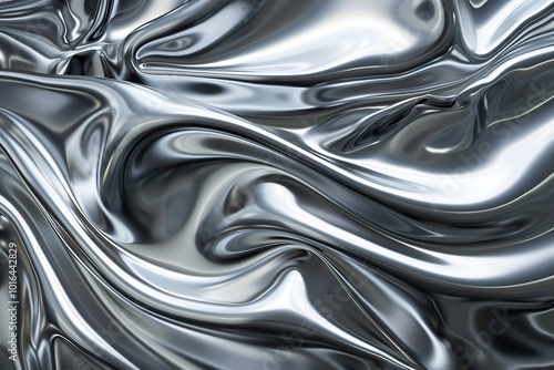 Beautiful texture liquid soft metal, design natural abstract background