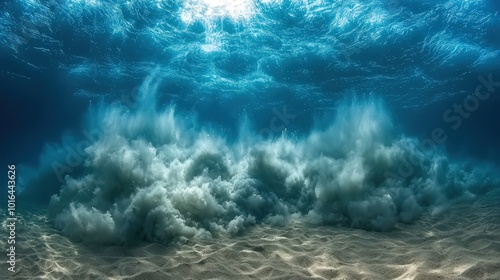 Powerful Underwater Current with Cloudy Water Effects