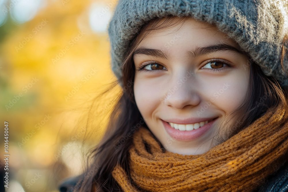 Amazing wonderful autumn season, people admiring golden fall colors outdoors, Generative AI Amazing wonderful autumn season, people admiring golden fall colors outdoors, Generative AI