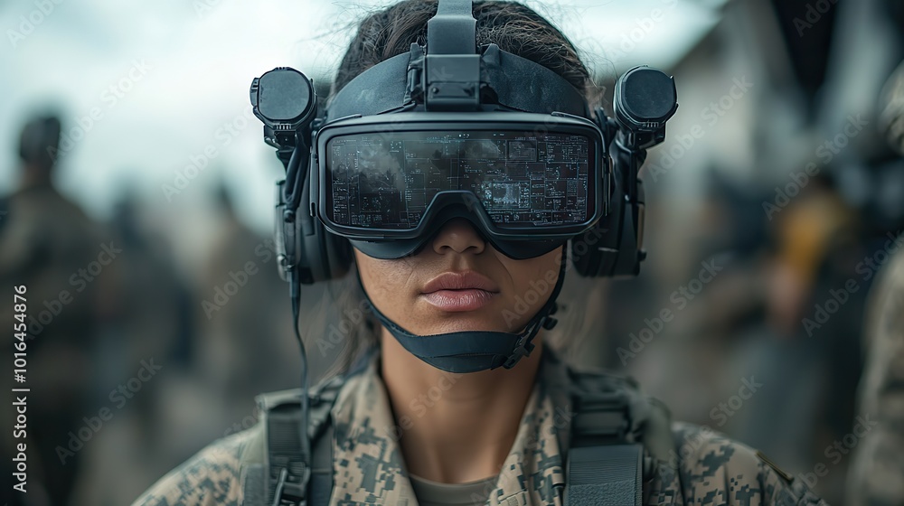 a hightech military drone piloted by a focused soldier wearing advanced virtual reality vr glasses engaged in a critical mission.create by F.a a hightech military drone piloted by a focused soldier wearing advanced virtual reality vr glasses engaged in a critical mission.create by F.a