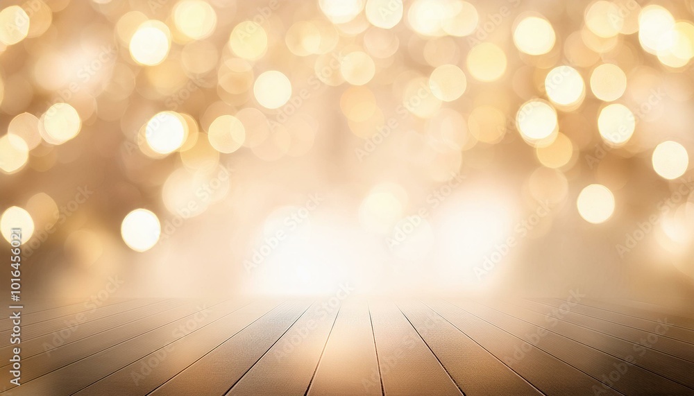 Abstract cream background with blurry festival lights and outdoor celebration bokeh Abstract cream background with blurry festival lights and outdoor celebration bokeh