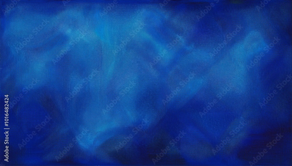 Fototapeta premium Cobalt blue grunge backdrop
