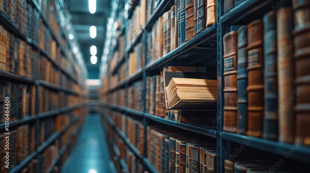 Obraz premium AI-Enhanced Document Search: High-Resolution Visualization