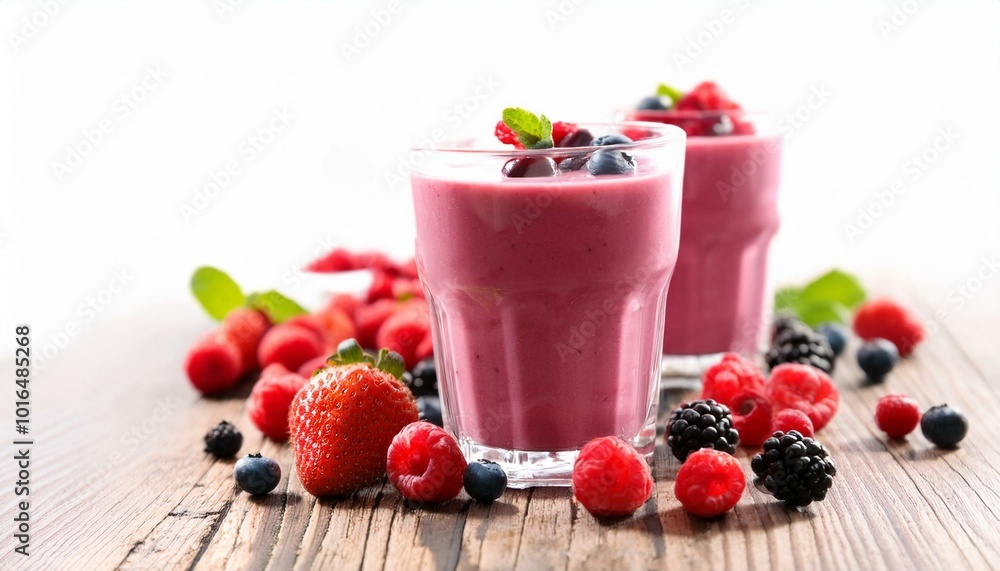 Fresh berry smoothie Fresh berry smoothie
