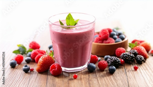 Fresh berry smoothie