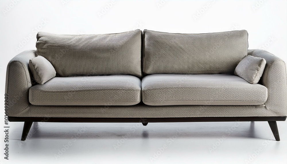 Fototapeta premium Sofa isolated on white background