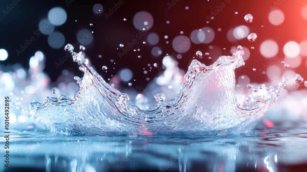 A stunning splash effect captured with precision, featuring vivid colors and a bokeh effect in the background, creating a sense of movement and energy. A stunning splash effect captured with precision, featuring vivid colors and a bokeh effect in the background, creating a sense of movement and energy.