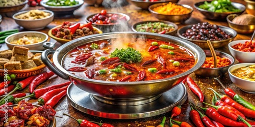 Immerse yourself in an authentic Chengdu hot pot experience, savoring original spicy Chuan Chuan cuisine in a charming traditional restaurant ambiance. A true culinary delight awaits!