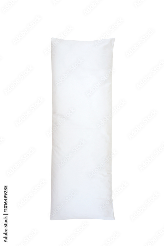 Long Body Pillow isolated on white background. Empty white Mockup. Dakimakura pillow for anti-stress and hugging. Vertical photo. Ready for your design. Front view. Long Body Pillow isolated on white background. Empty white Mockup. Dakimakura pillow for anti-stress and hugging. Vertical photo. Ready for your design. Front view.