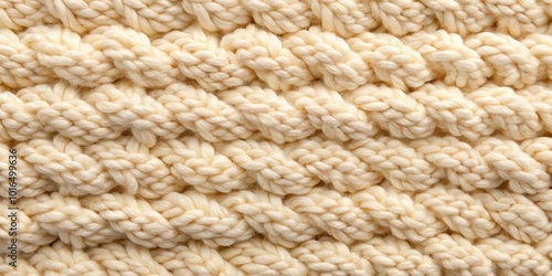 Soft, light-colored knitted background featuring a cozy woolen texture, perfect for home decor and fashion projects, enhancing warmth and comfort in your creative designs.