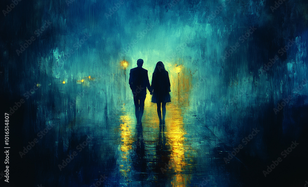 abstract silhouette of a couple abstract silhouette of a couple
