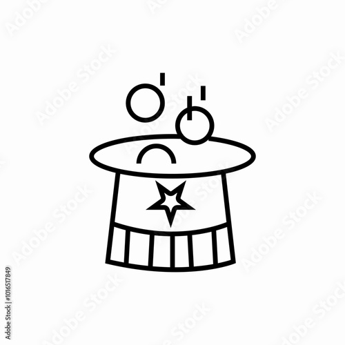 magic show icon sign vector