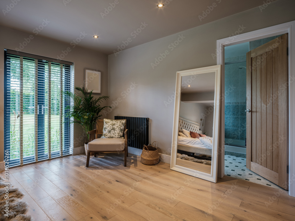 Fototapeta premium Luxury bedroom seating