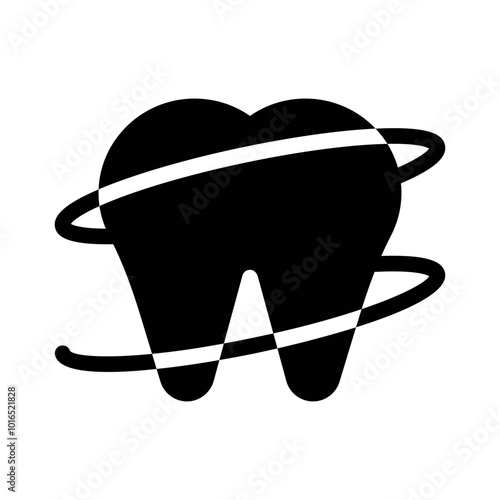 Floss glyph icon